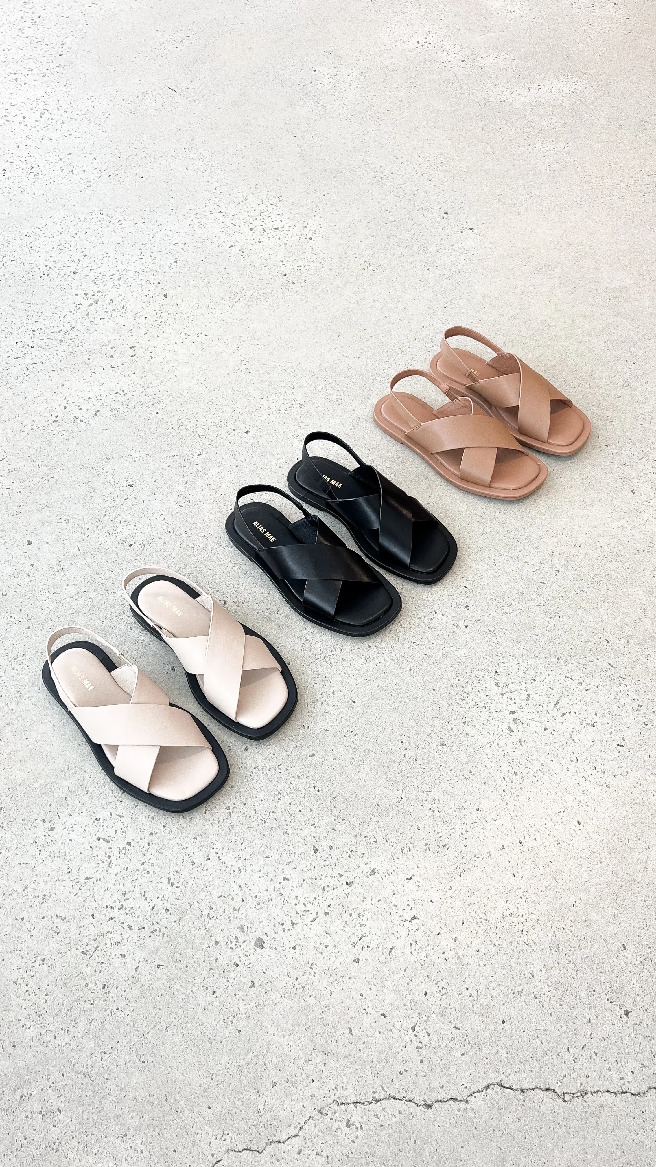 Alias Mae Keya Sandal - Black Leather sold by Billy J product image thumbnail 2