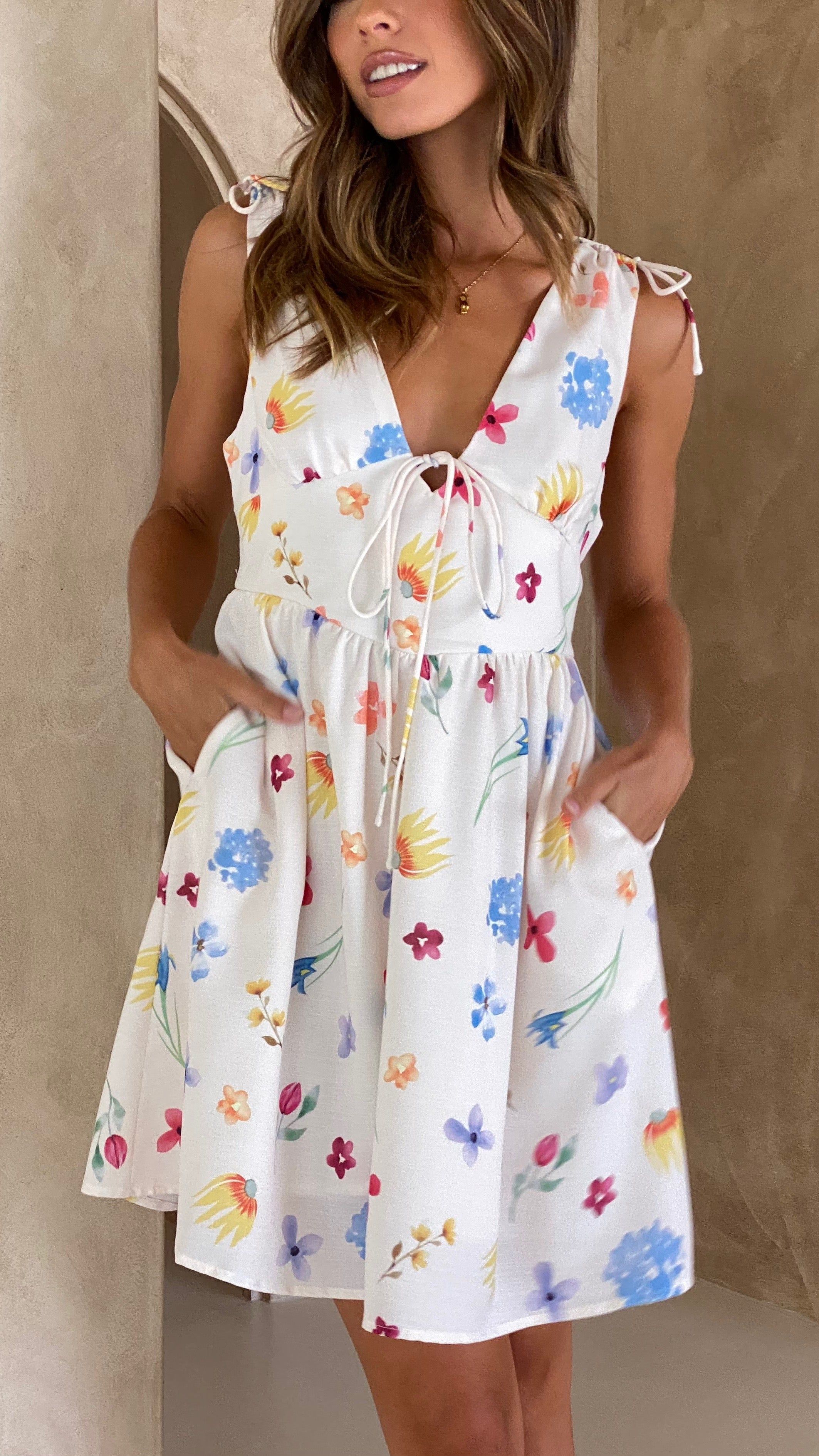 Violet Mini Dress - Blooms sold by Billy J product image thumbnail 3