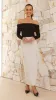 Macy Maxi Skirt - Beige sold by Billy J