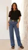 Nelli Crew Neck T-Shirt - Black sold by Billy J
