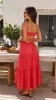 Vella Midi Dress - Melon sold by Billy J