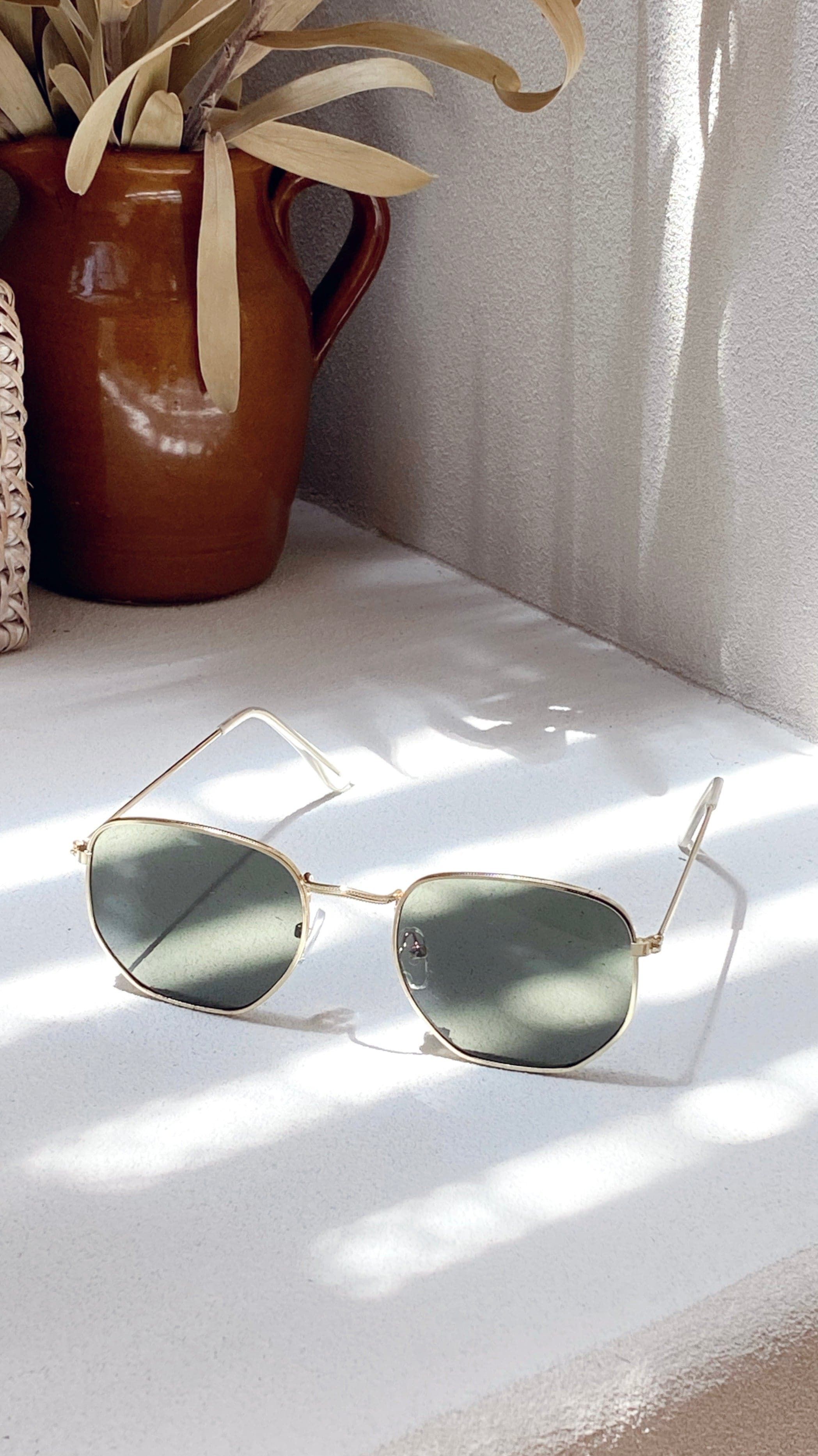 Mossman Sunglasses - Teal/Gold sold by Billy J product image thumbnail 4