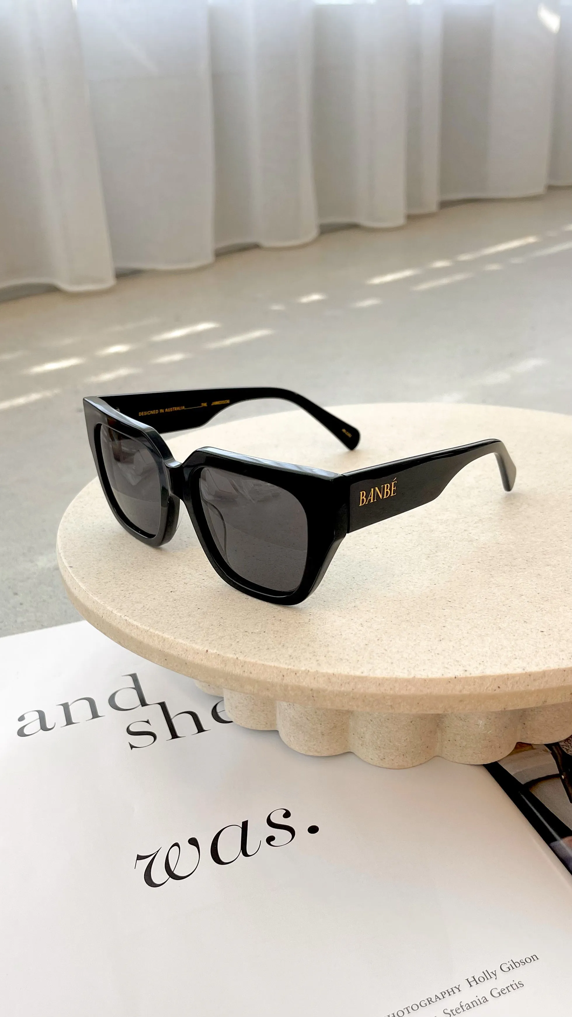 Jammerson Sunglasses - Black Ink sold by Billy J