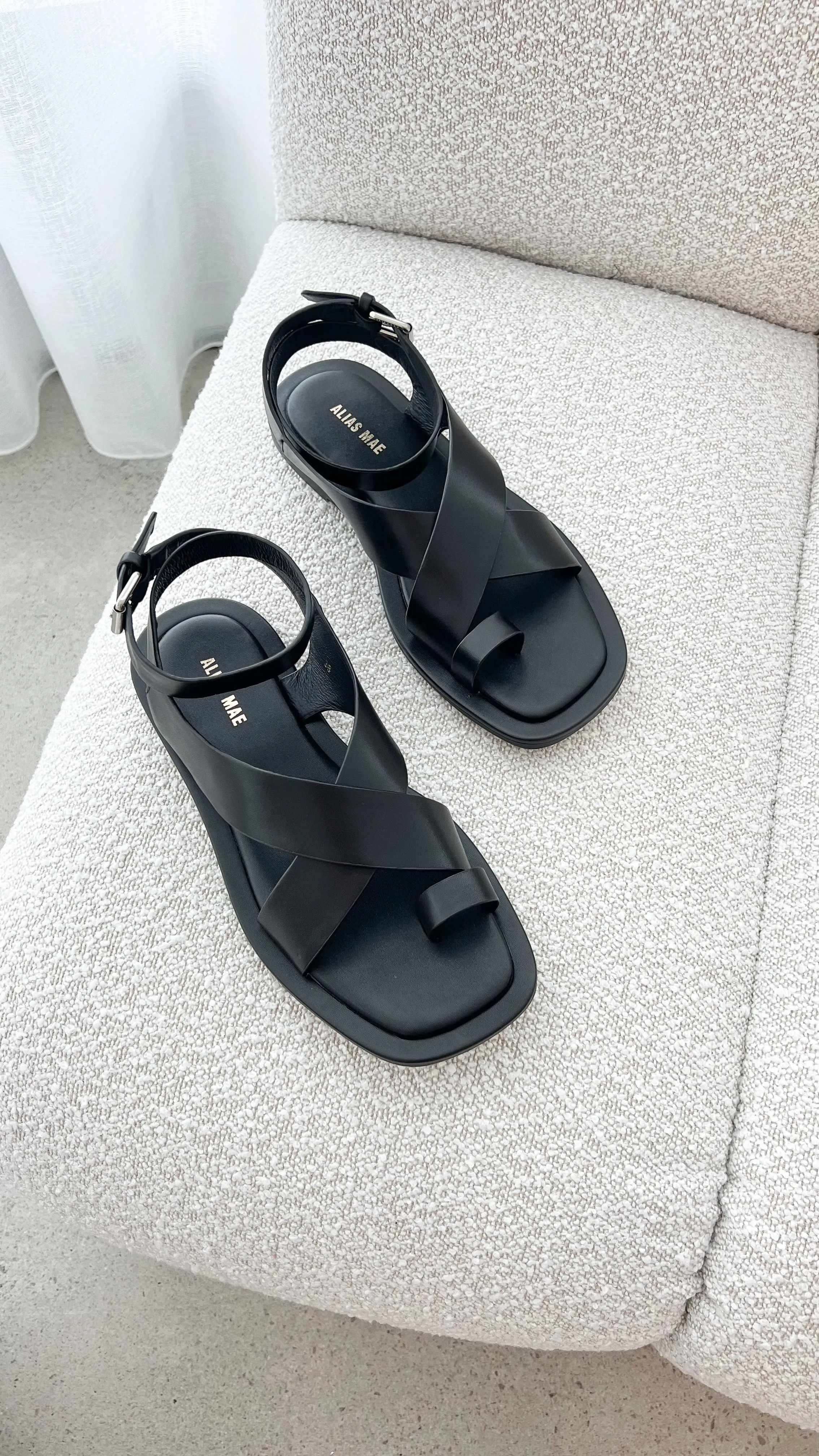 Alias Mae Kellie Sandal - Black Leather sold by Billy J product image thumbnail 5
