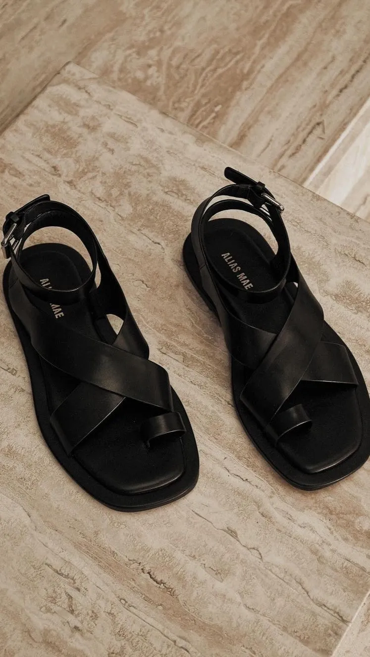 Alias Mae Kellie Sandal - Black Leather sold by Billy J product image thumbnail 4