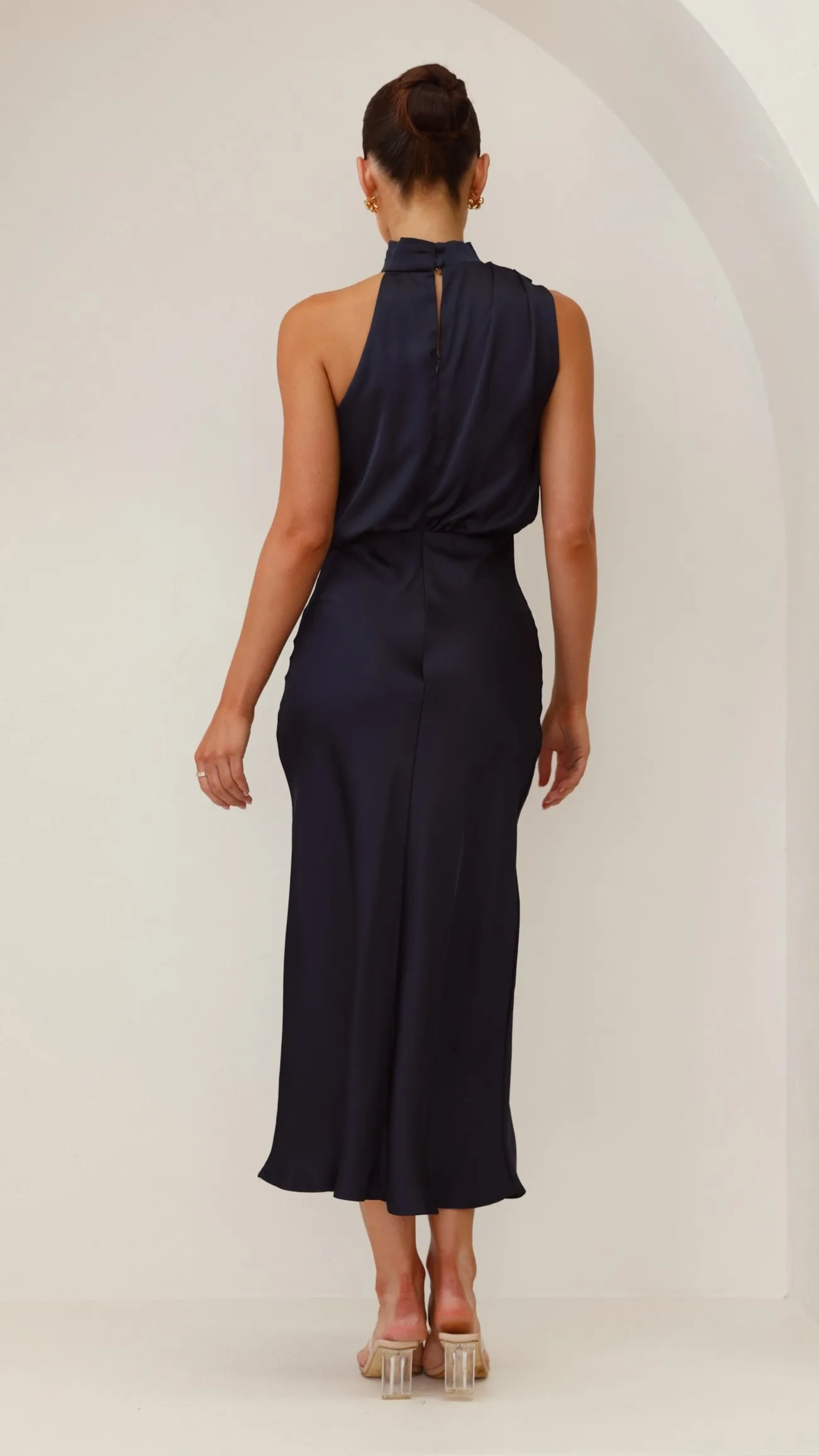 Esther Maxi Dress - Navy sold by Billy J product image thumbnail 2