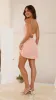 Margie Mini Dress - Peach sold by Billy J