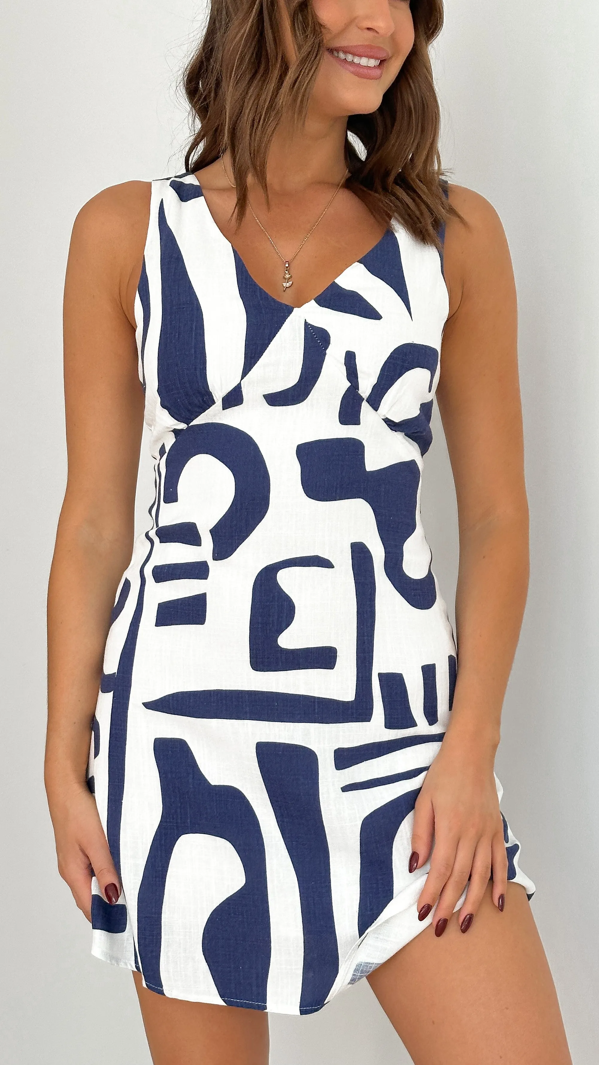 Cadenza Mini Dress - Lisbon sold by Billy J