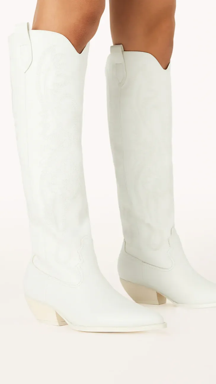 Wilden Boots - White sold by Billy J product image thumbnail 2