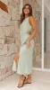 Jamila Midi Dress - Sage sold by Billy J