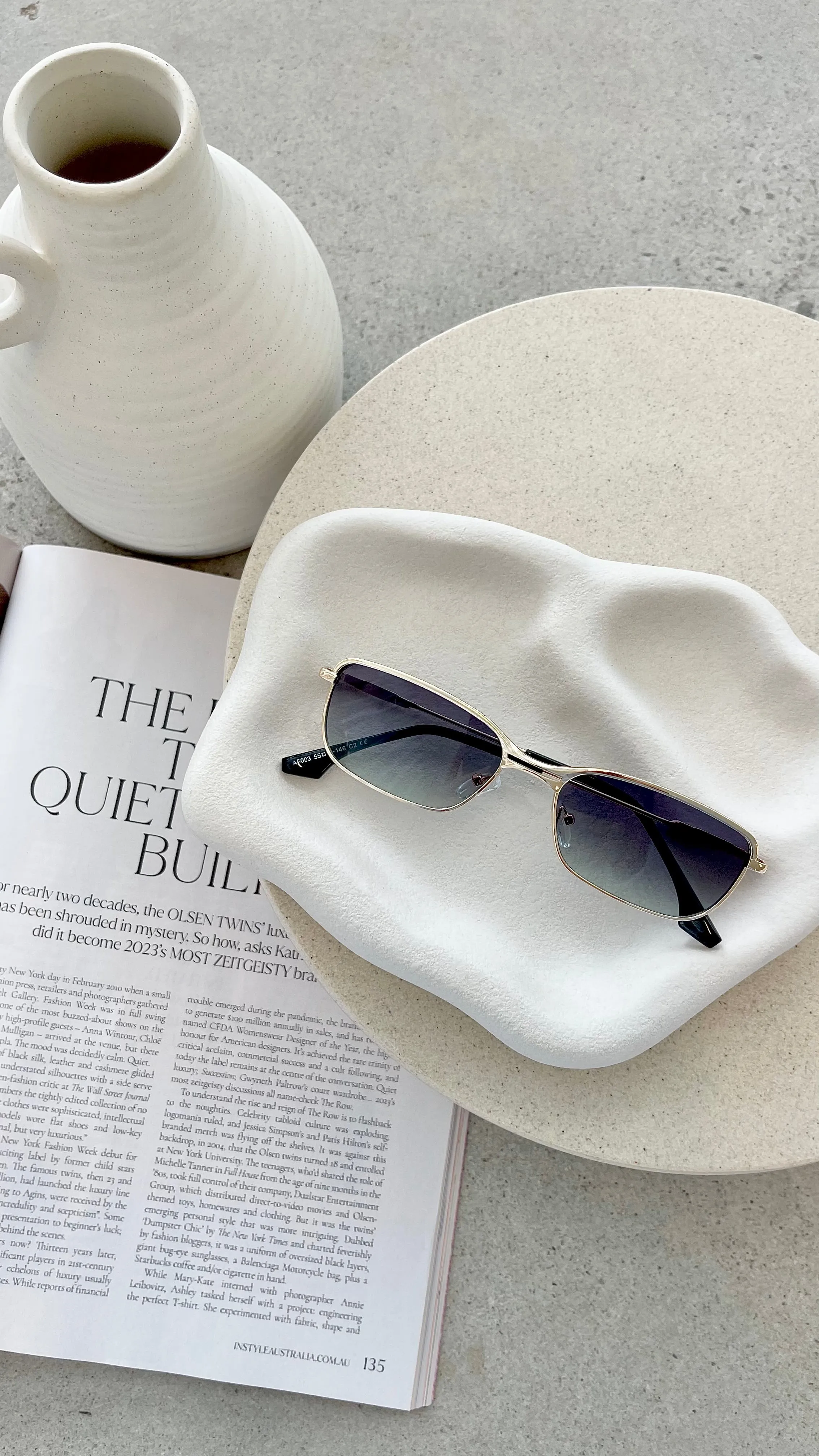 Arana Sunglasses - Moss sold by Billy J