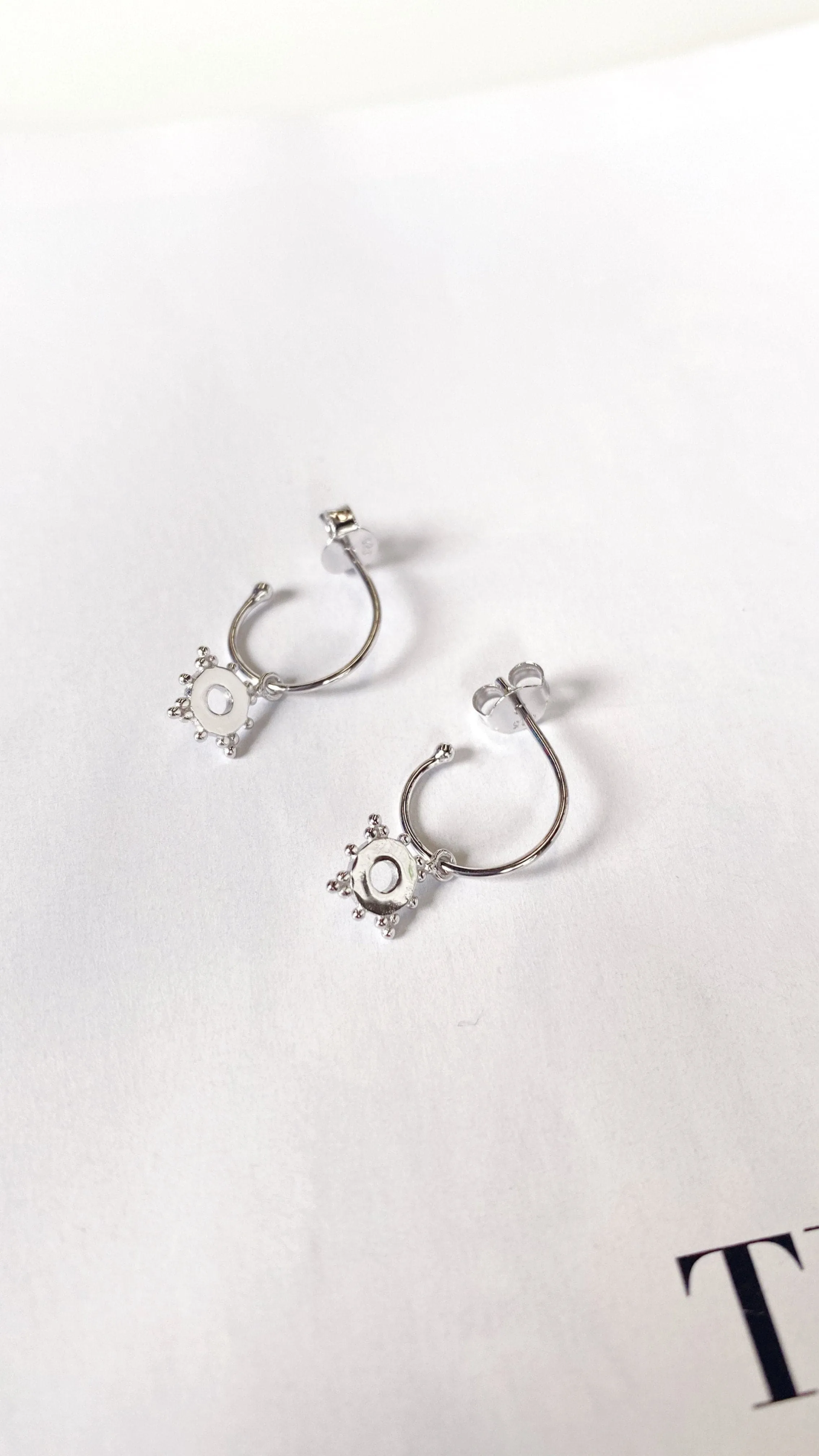 Pia Earrings - Silver sold by Billy J product image thumbnail 2