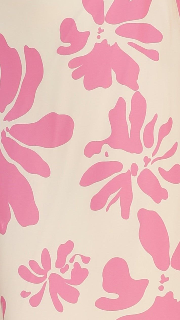 Juniper Midi Dress - Pink Floral sold by Billy J product image thumbnail 4