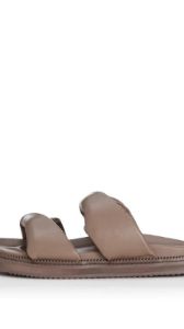 Alias Mae Paris Slide - Taupe Leather sold by Billy J