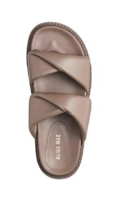 Alias Mae Paris Slide - Taupe Leather sold by Billy J