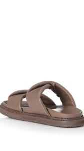 Alias Mae Paris Slide - Taupe Leather sold by Billy J