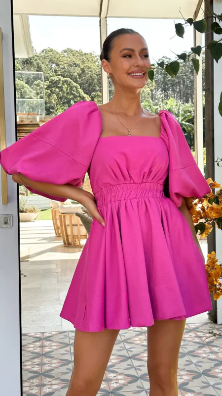 Amayah Mini Dress - Pink sold by Billy J