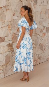 Adena Maxi Dress - Blue Summer sold by Billy J