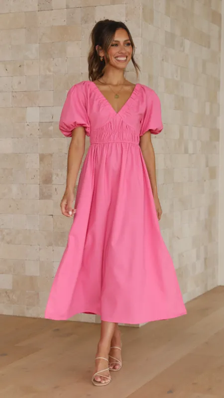 Fiore Maxi Dress - Pink sold by Billy J