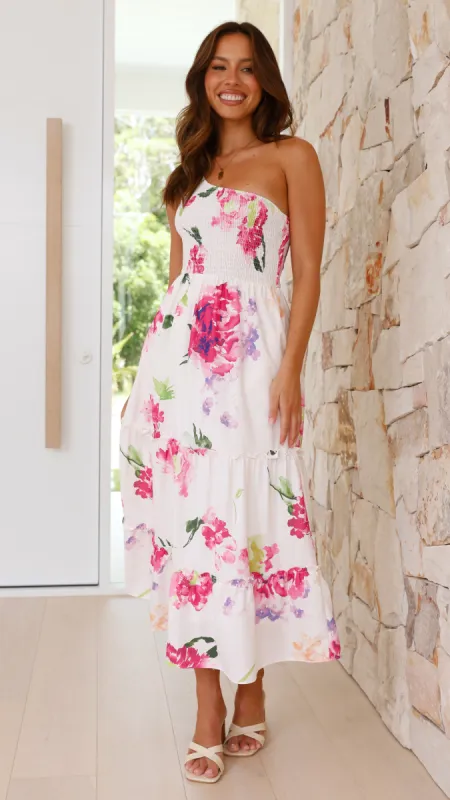 Alanna Midi Dress - Sweet Floral sold by Billy J