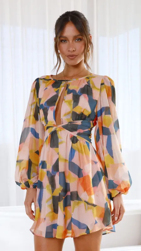 Kate Mini Dress - Multi sold by Billy J