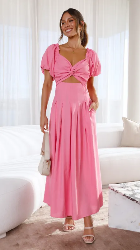 Christina Maxi Dress - Pink sold by Billy J