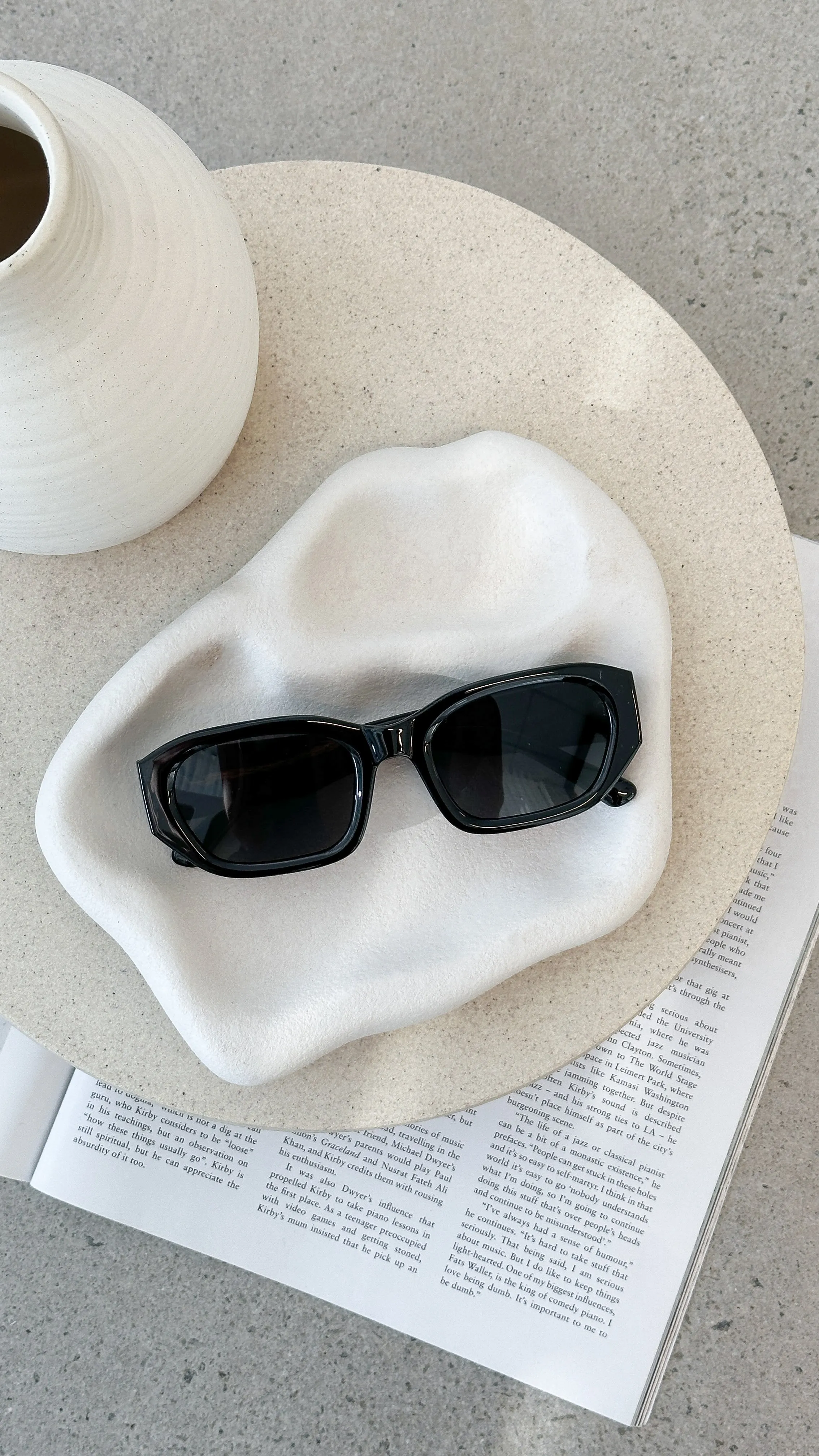 Blakely Sunglasses - Black sold by Billy J product image thumbnail 3