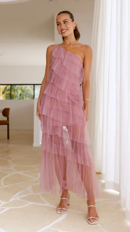 Zoe Maxi Dress - Plum sold by Billy J