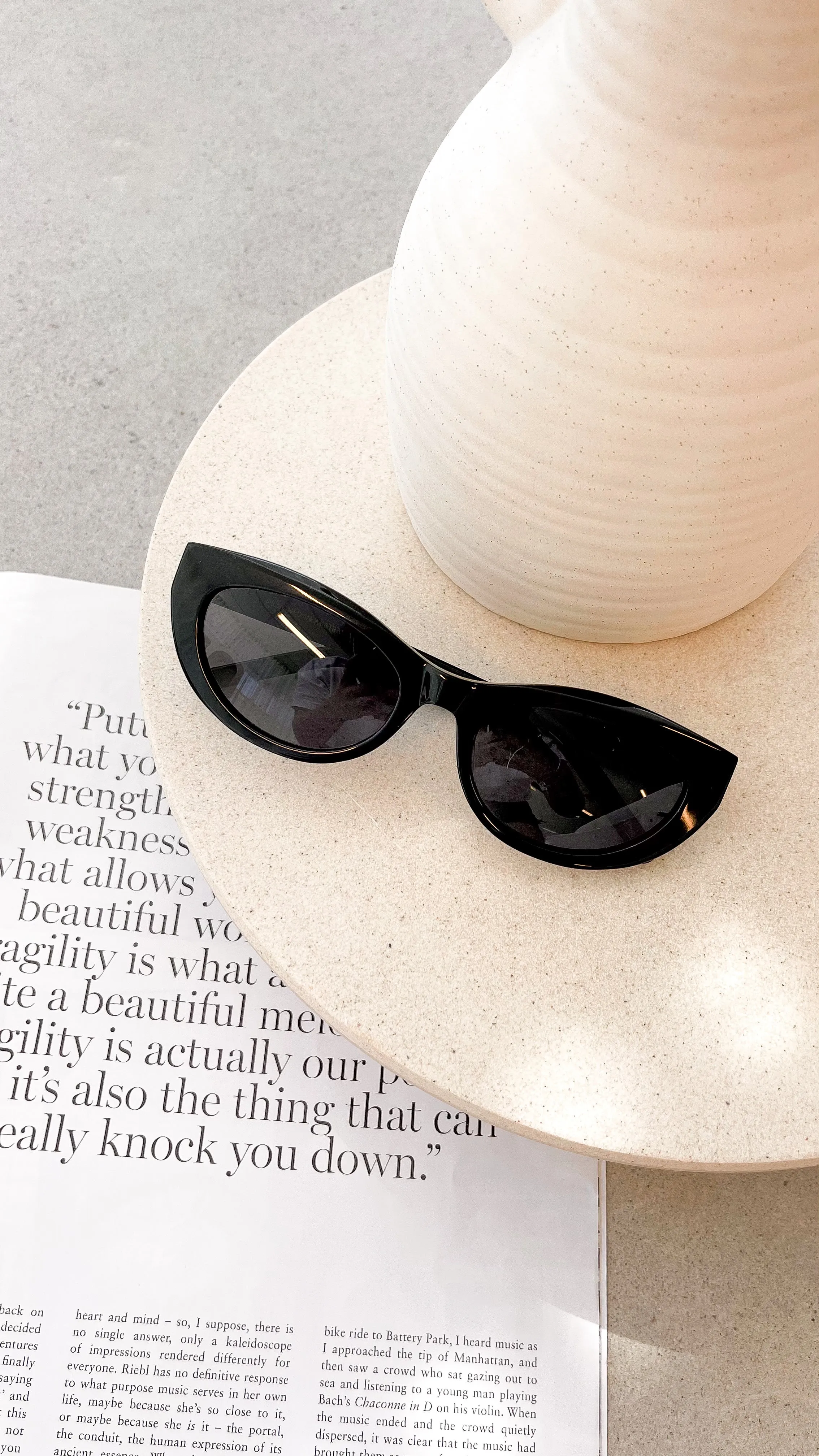 Estella Sunglasses - Black sold by Billy J