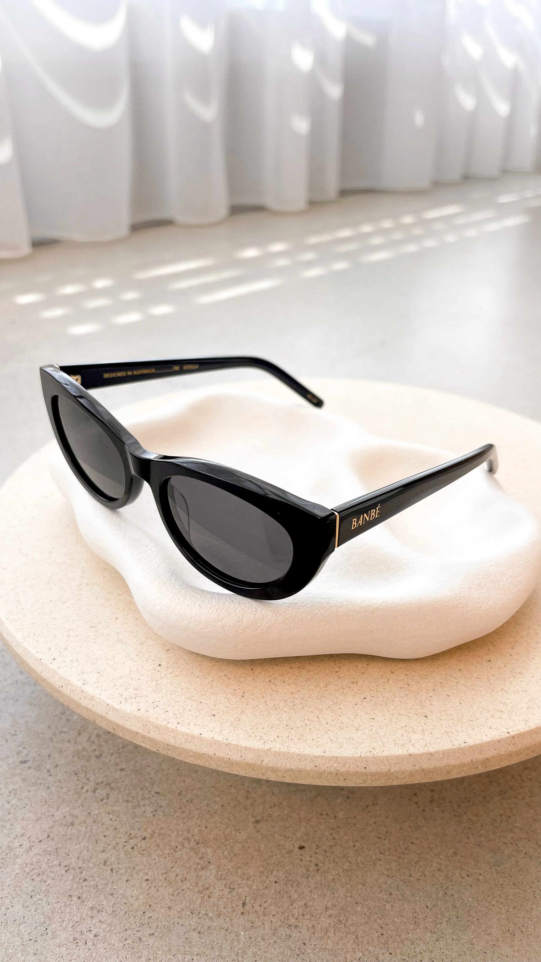Estella Sunglasses - Black sold by Billy J product image thumbnail 2