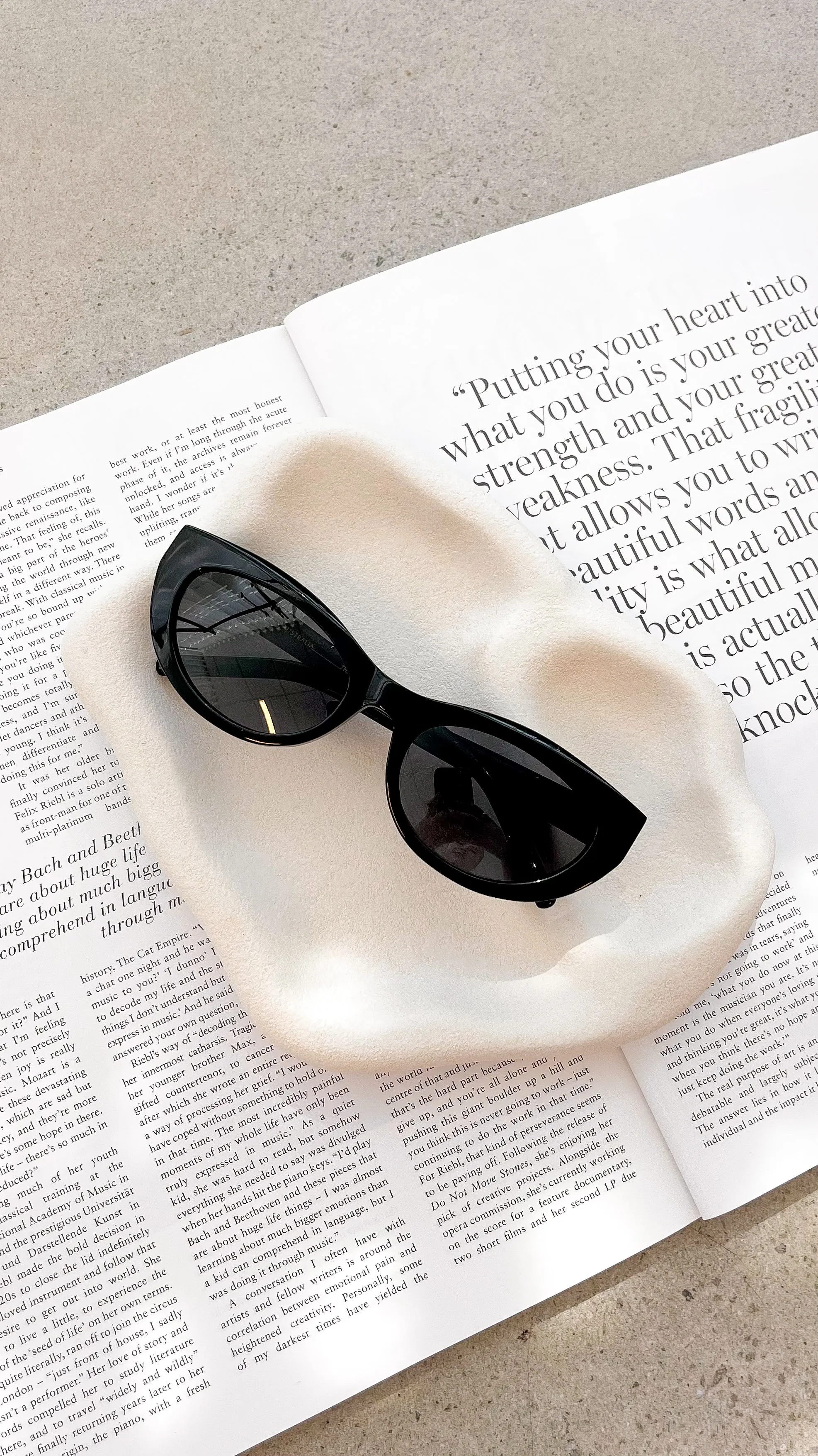 Estella Sunglasses - Black sold by Billy J product image thumbnail 4