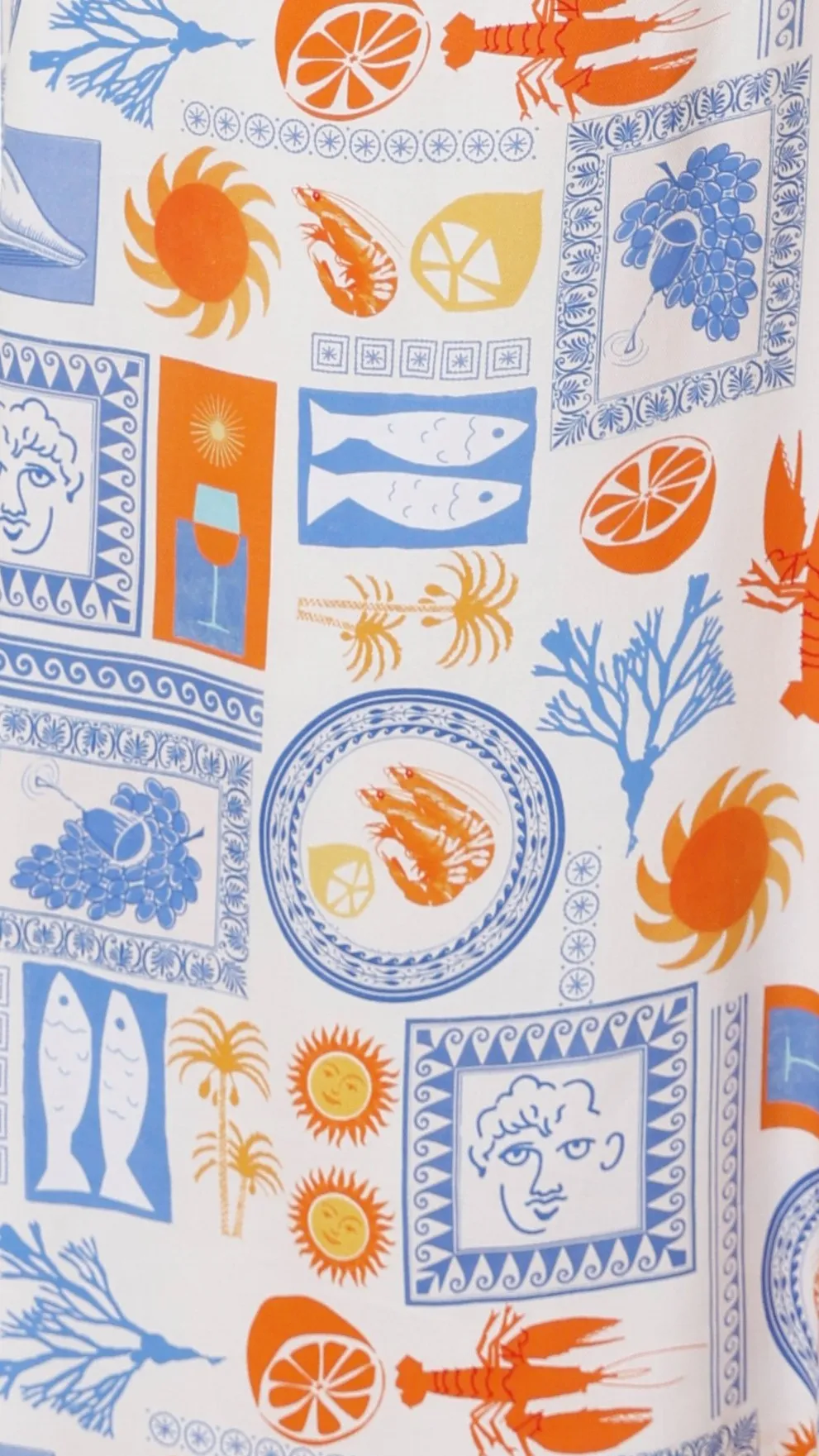 Sayla Scarf - Caterina Print sold by Billy J product image thumbnail 4