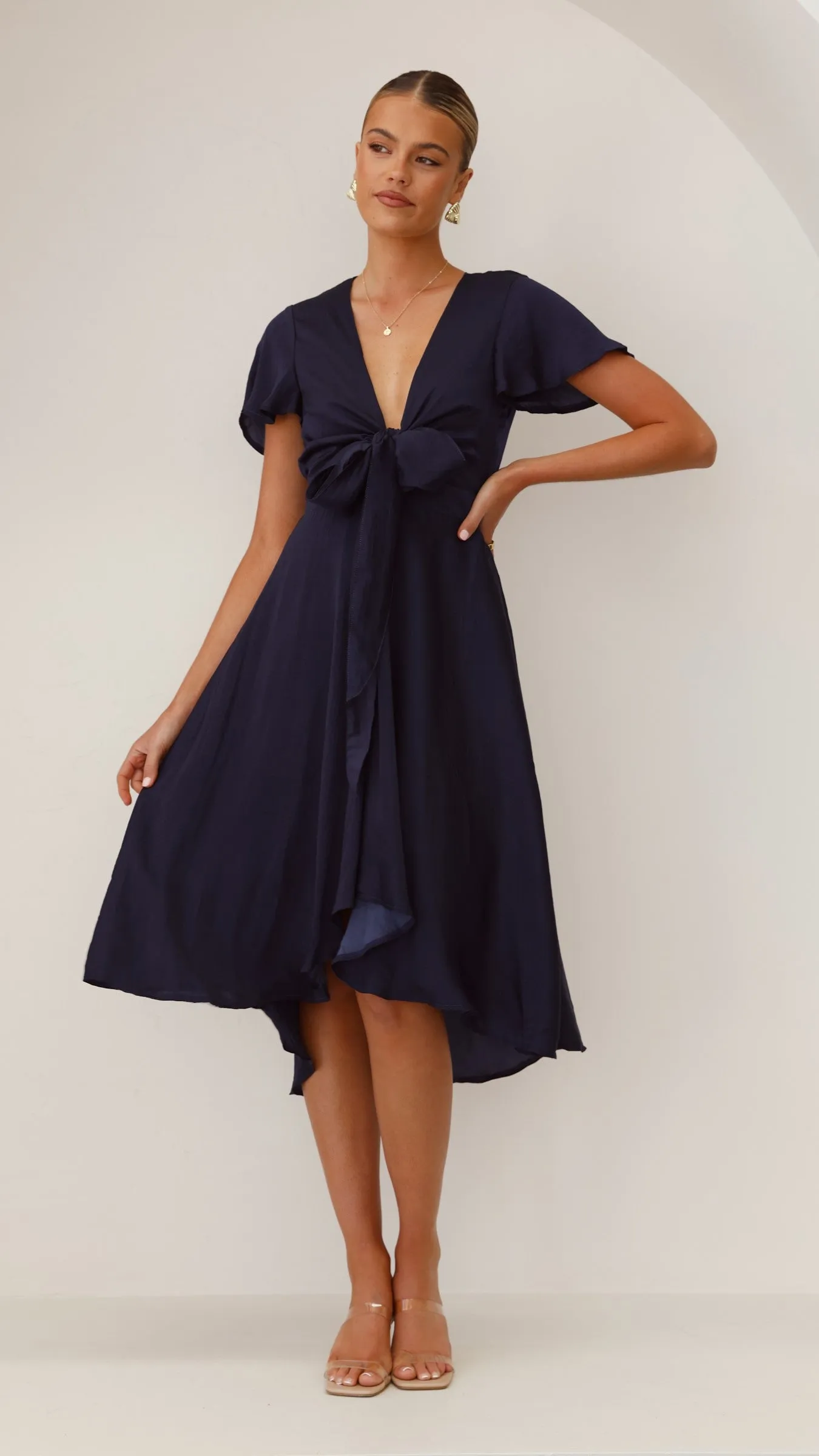 Sunny Daze Dress - Navy sold by Billy J product image thumbnail 5