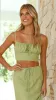 Tafari Crop Top - Sage sold by Billy J