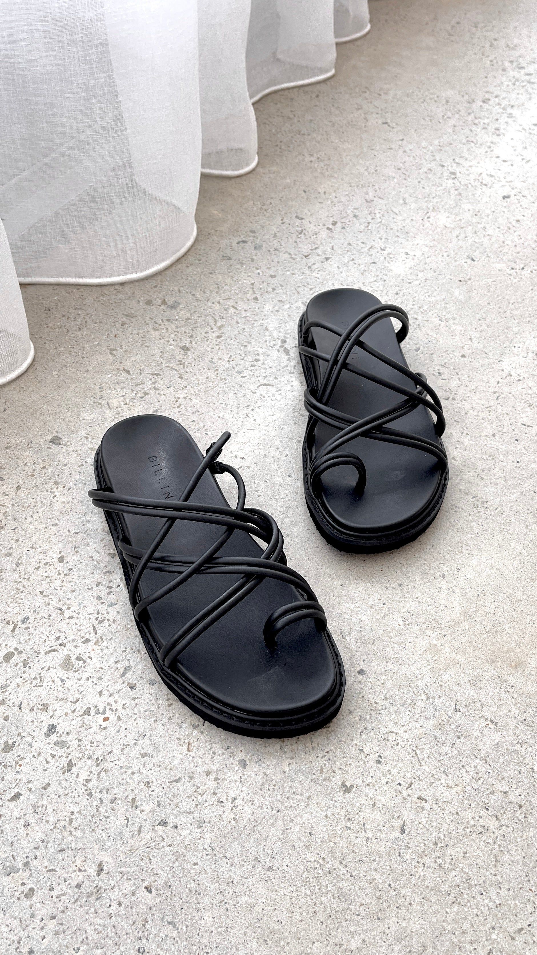 Zakari Slide - Black sold by Billy J product image thumbnail 2
