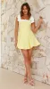 Balta Mini Dress - Yellow / White sold by Billy J