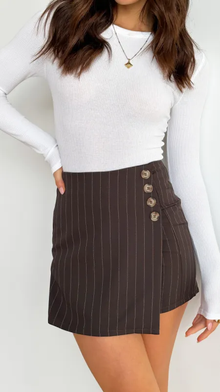 Jacques Mini Skort - Black sold by Billy J