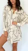 Piper Shirt Dress - Beige Swirl sold by Billy J