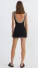 Beverly Mini Dress - Black / White sold by Billy J