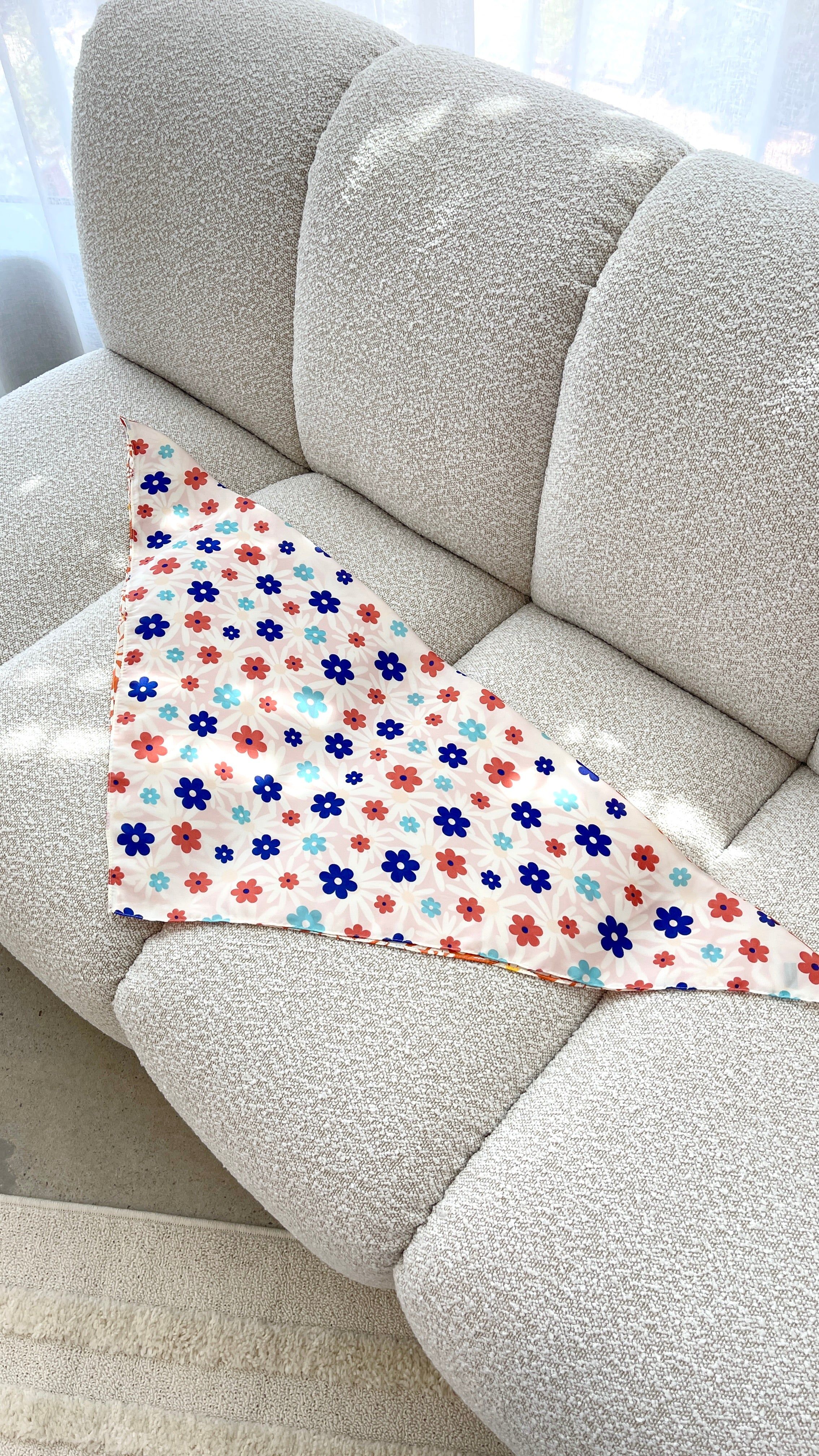 Kiami Bandana - Orange Daisy sold by Billy J product image thumbnail 3