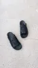 Pasquale Slides - Black leather sold by Billy J
