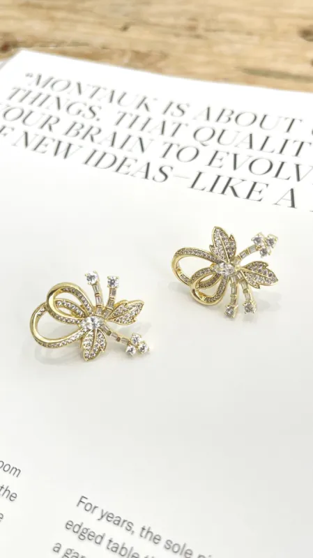 Darli Earrings - Gold sold by Billy J