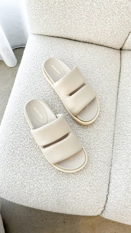 Alias Mae Dawn Slide - Bone Leather sold by Billy J