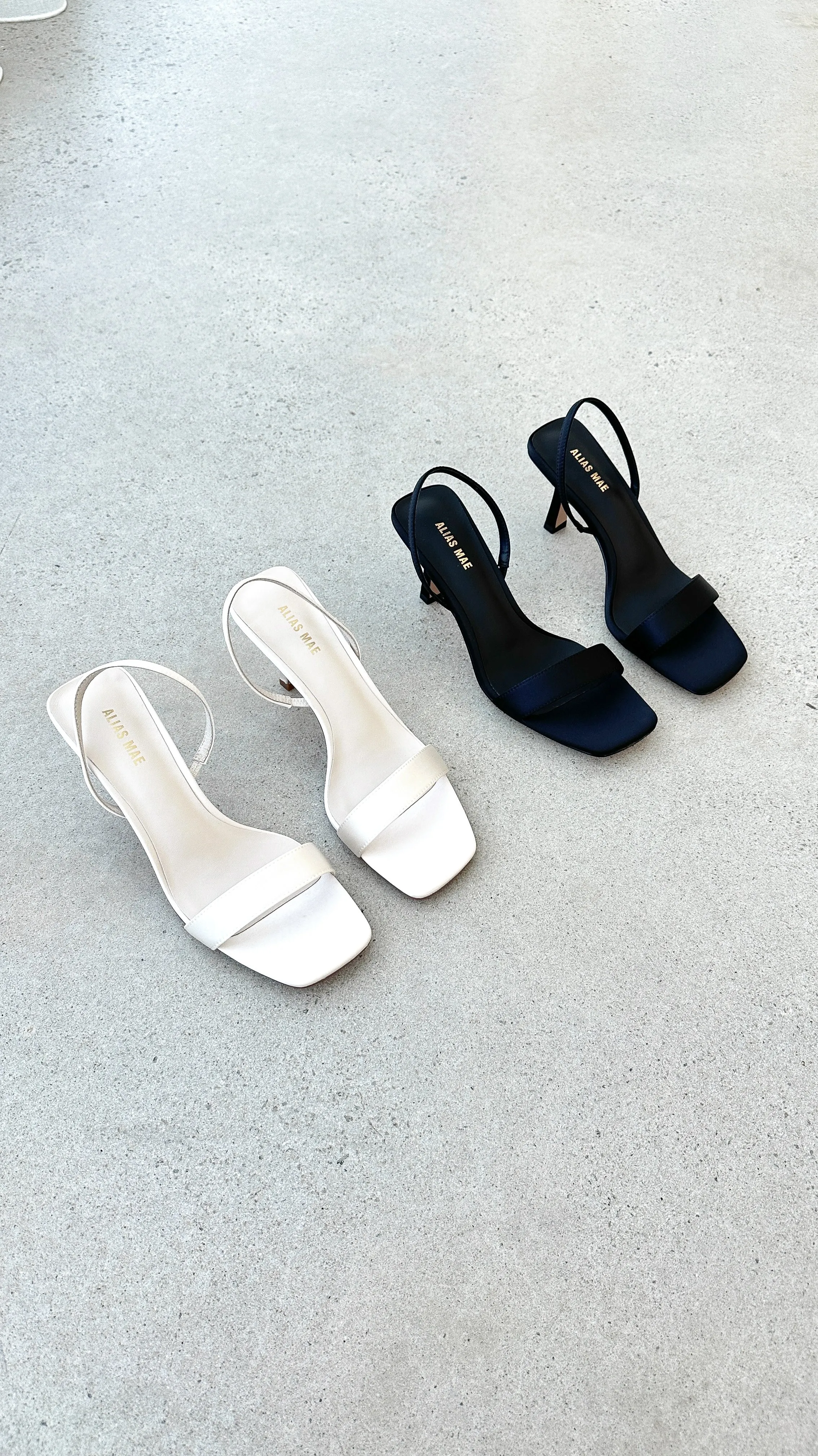 Emerson Heel - Black Satin sold by Billy J product image thumbnail 2