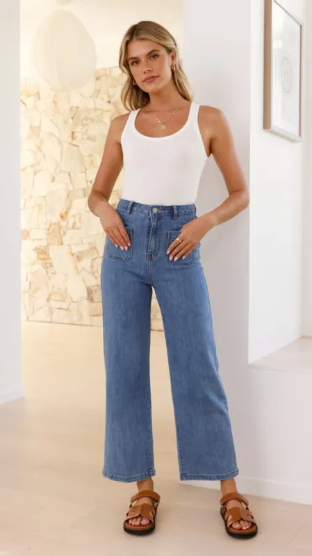 Macadrian Jeans - Blue Denim sold by Billy J