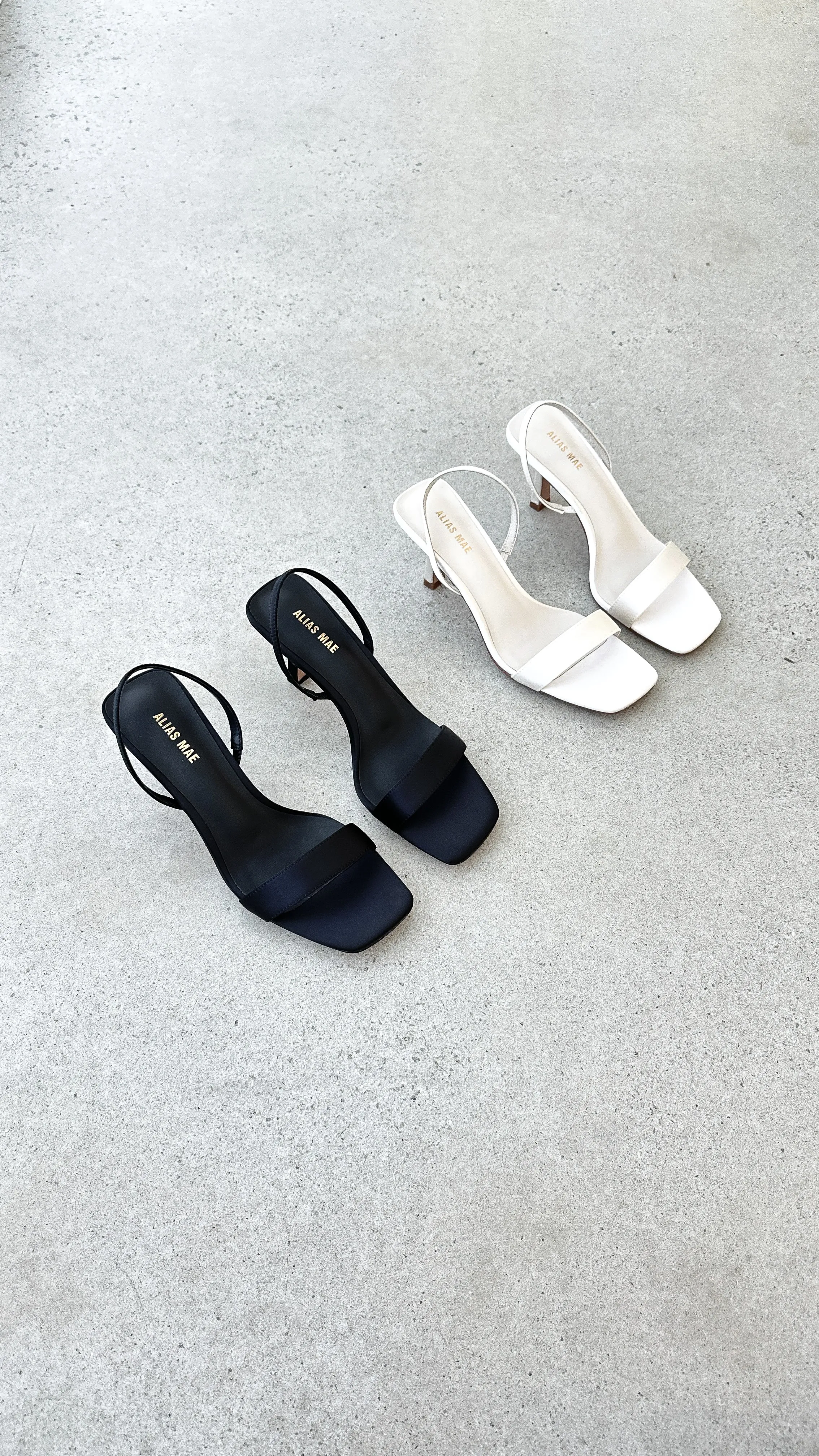 Emerson Heel - Black Satin sold by Billy J product image thumbnail 4