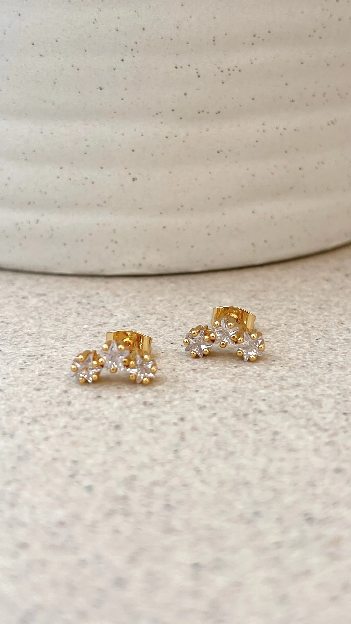 Sophie Earrings - Gold sold by Billy J product image thumbnail 3