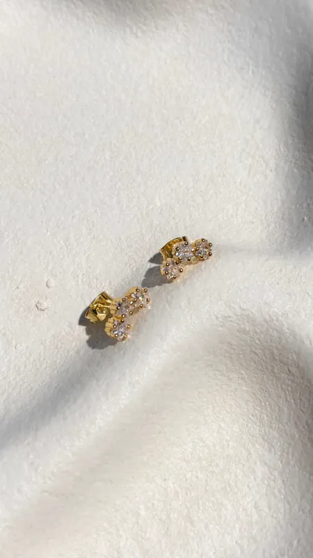 Sophie Earrings - Gold sold by Billy J