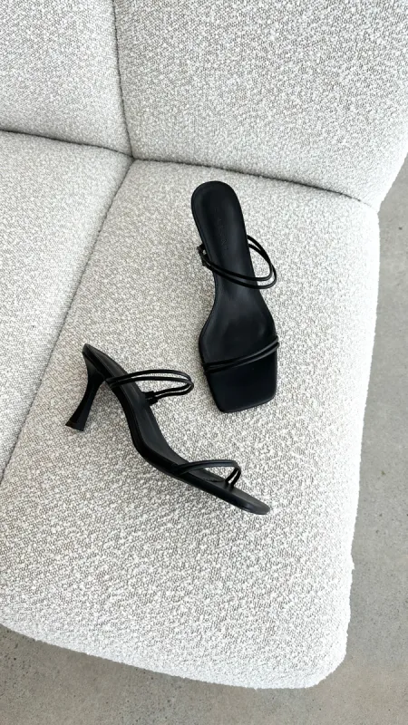 Jamaya Heel - Black sold by Billy J
