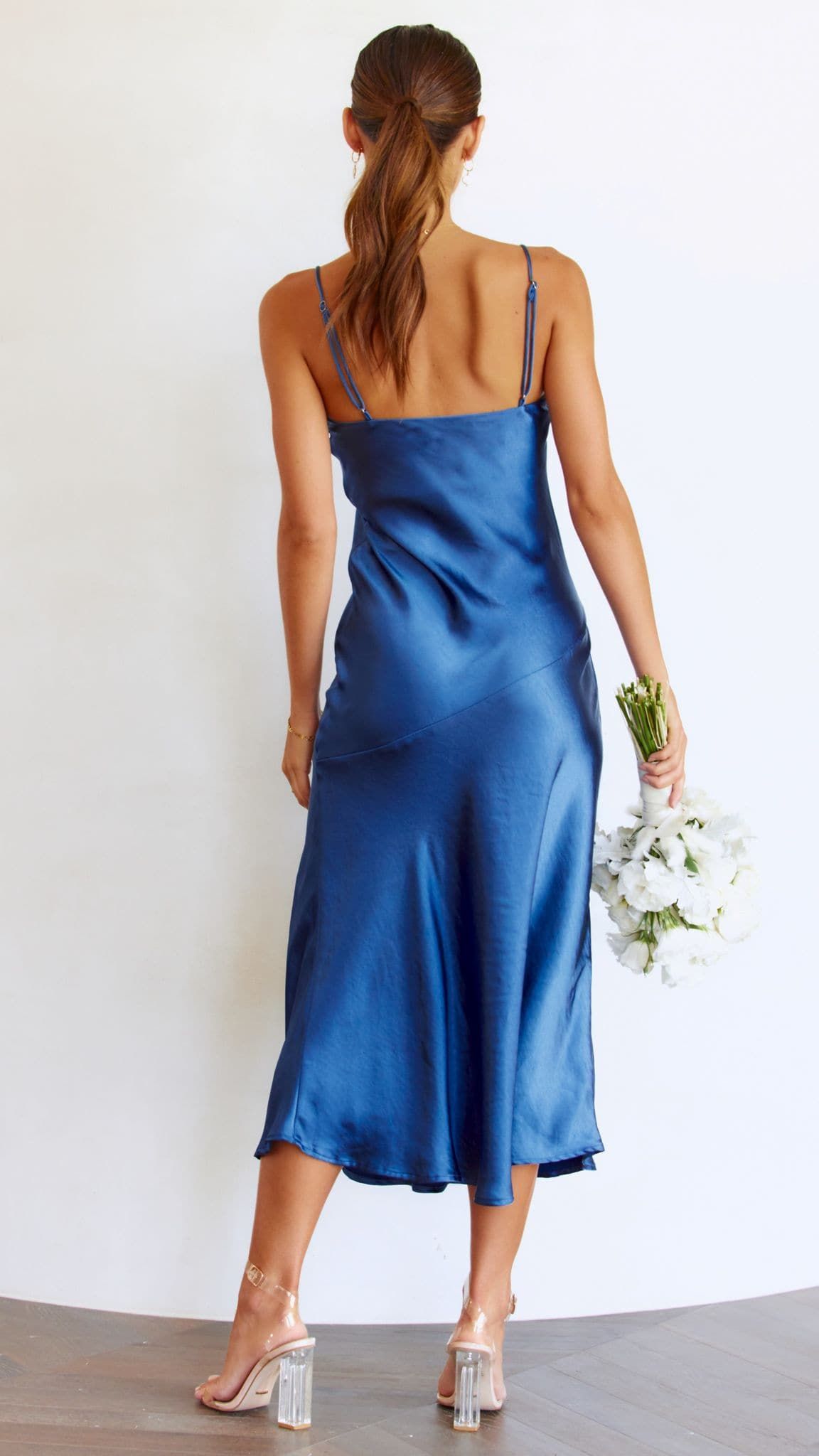 Celina Midi Dress - Navy sold by Billy J product image thumbnail 3